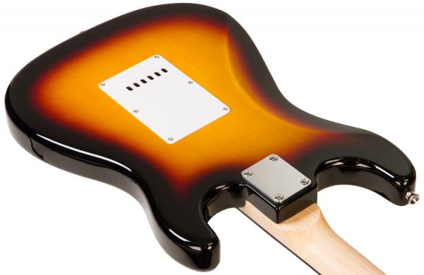Electric guitar set Eastone STR70T Left Hand +Blacktar ID Core Stereo V3 10W +Accessories - 3 tone sunburst