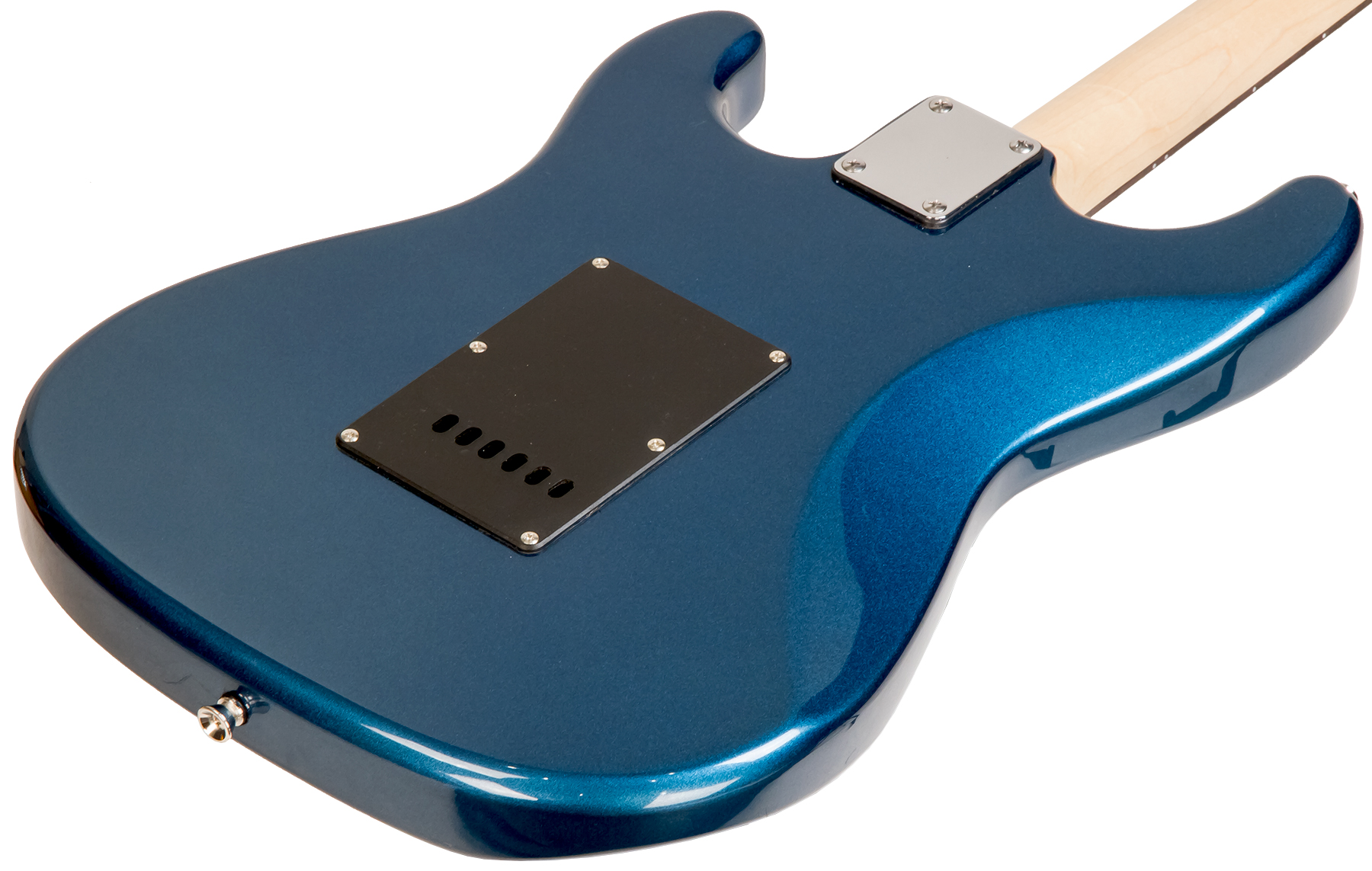 Eastone Str70t Lpb +marshall Mg10 10w +cable +mediators +housse - Lake Placid Blue - Electric guitar set - Variation 2