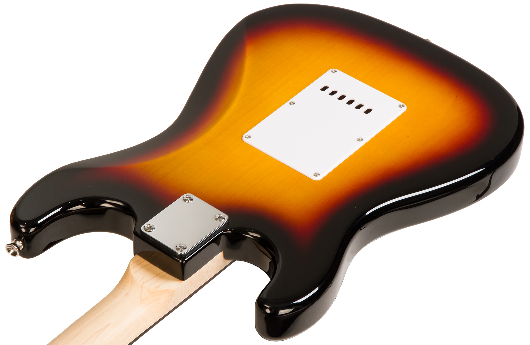 Eastone Str80t Hss +fender Frontman 20g +cable +clip-on Tuner +mediators +housse +courroie - 3 Tone Sunburst - Electric guitar set - Variation 2