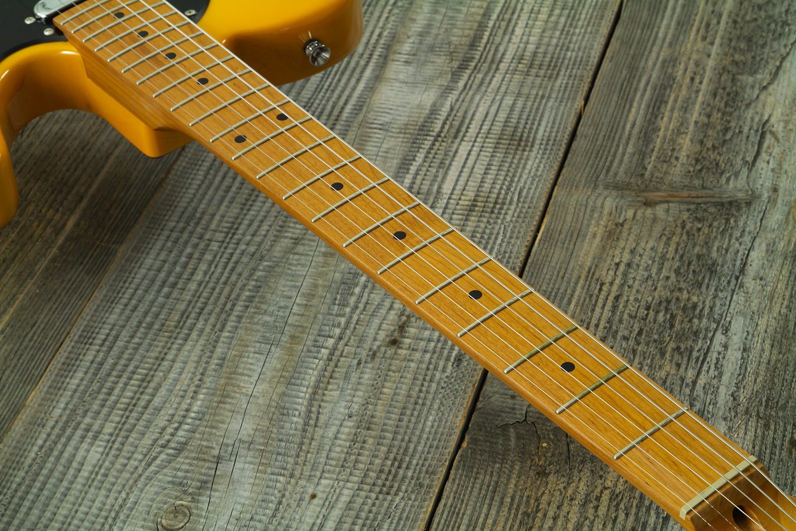 Eastone Tl100r-bts-mn 2s Ht Mn - Butterscotch - Tel shape electric guitar - Variation 5