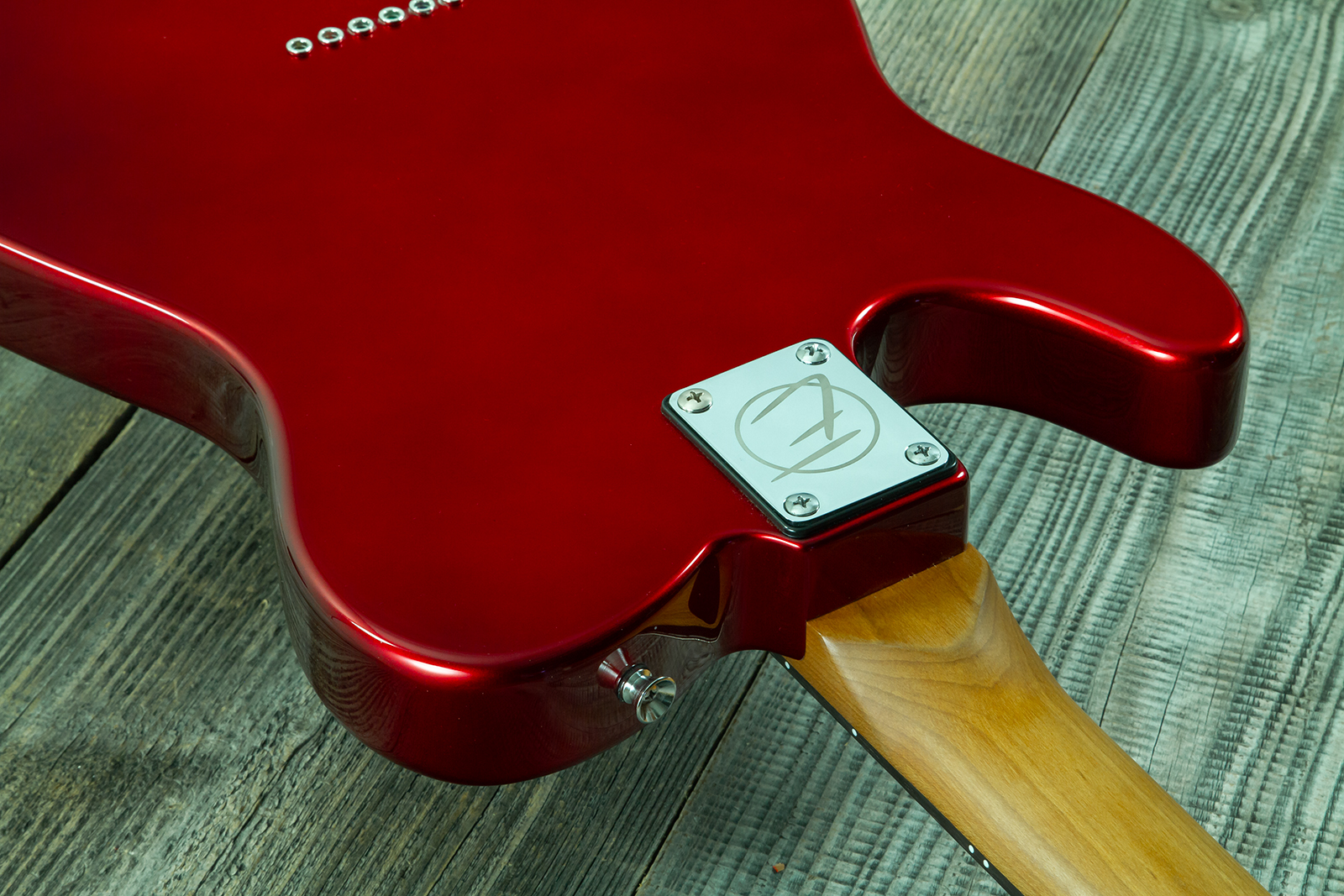 Eastone Tl100r-mr-rw 2s Ht Mn - Metal Red - Tel shape electric guitar - Variation 8