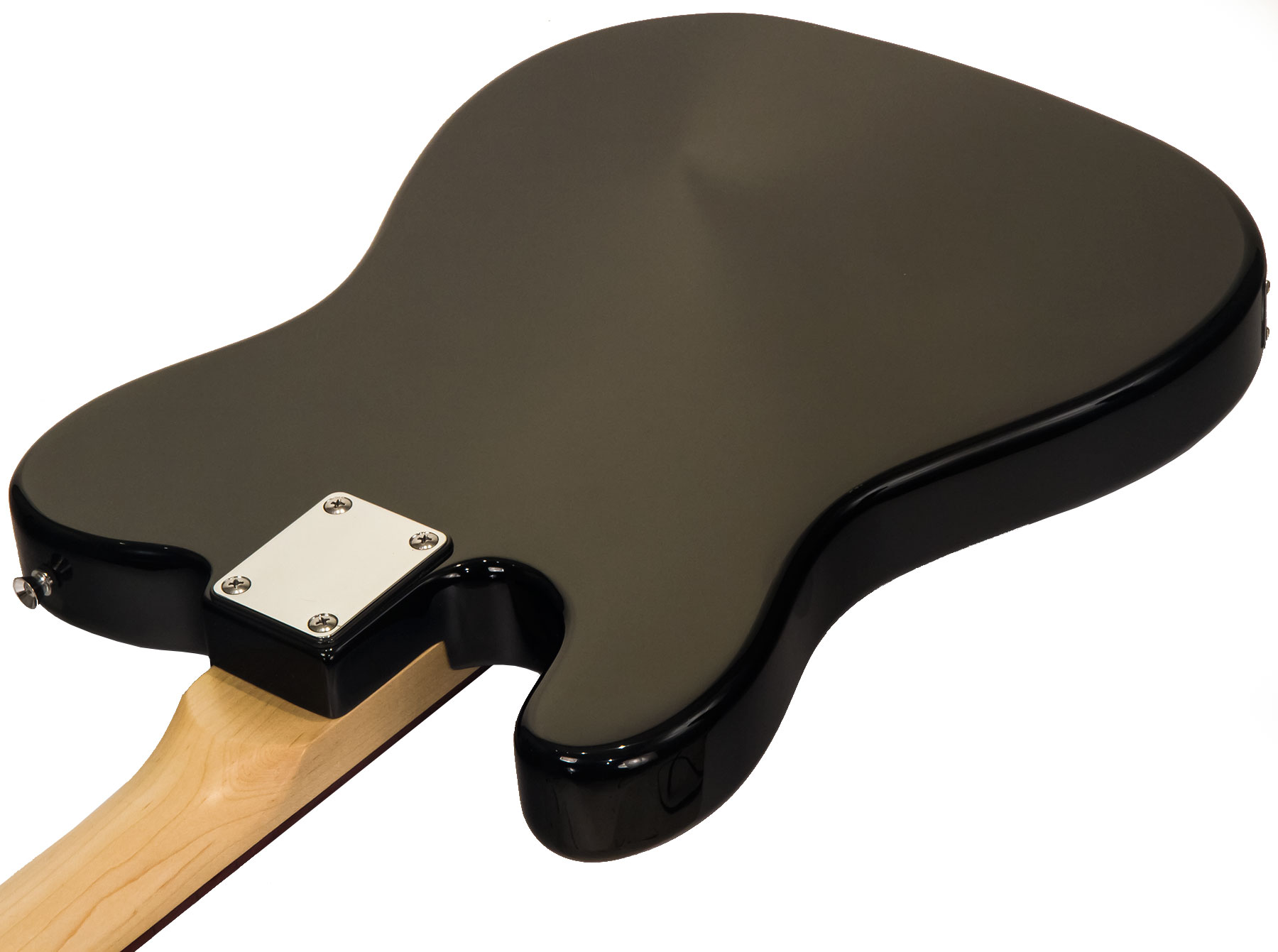 Eastone Tl70 Ss Ht Pur - Black - Tel shape electric guitar - Variation 3