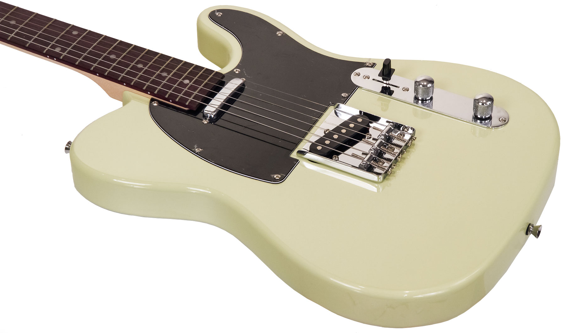 Eastone Tl70 Ss Ht Rw - Ivory - Tel shape electric guitar - Variation 2