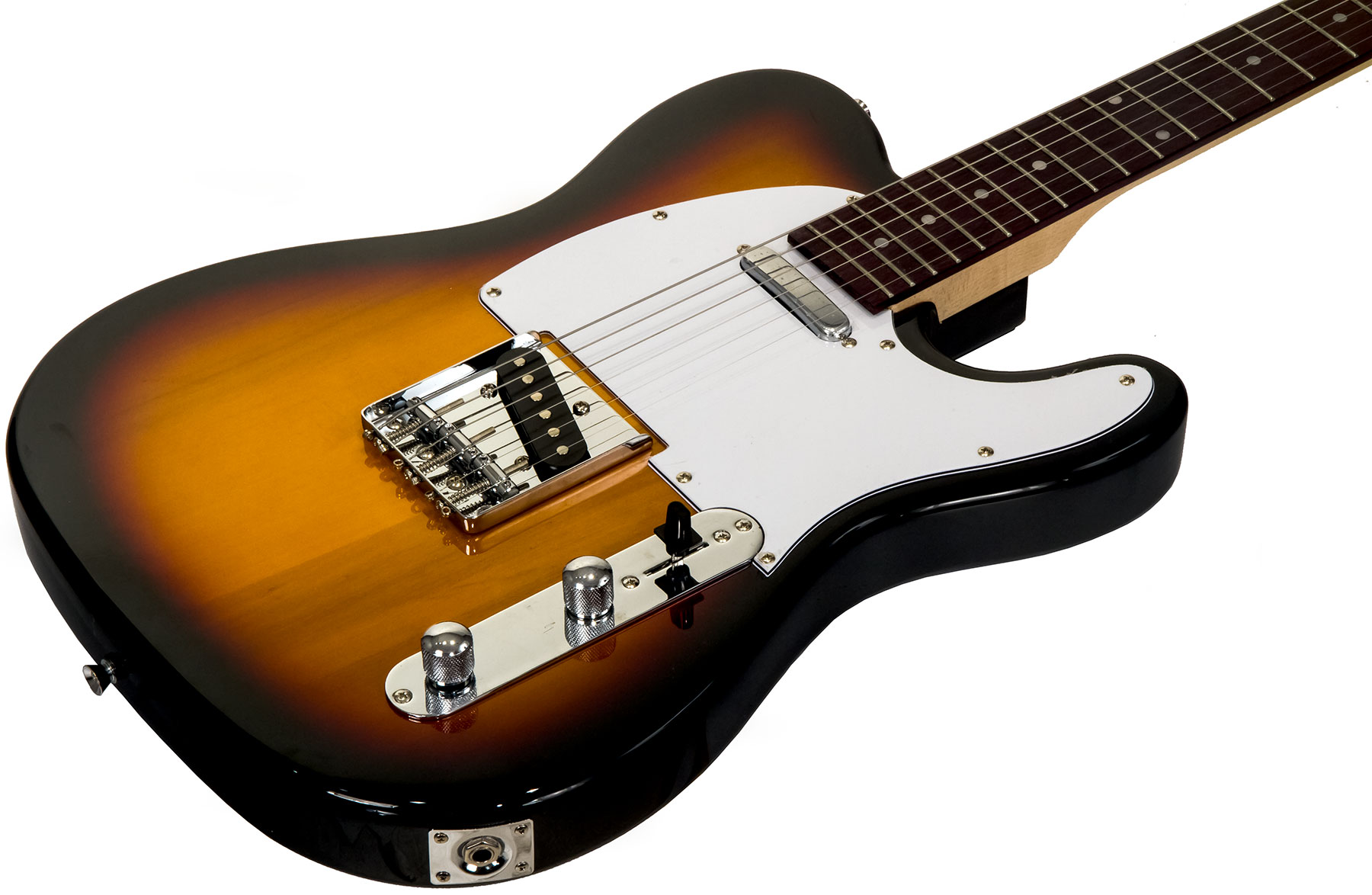 Eastone Tl70 Ss Ht Pur - 3 Tone Sunburst - Tel shape electric guitar - Variation 1