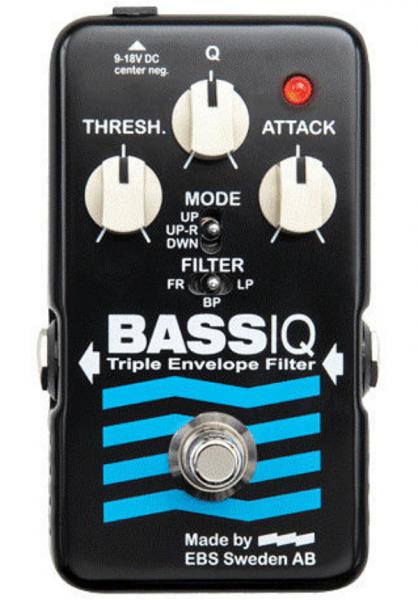 Wah & filter effect pedal for bass Ebs                            BassIQ Blue Label