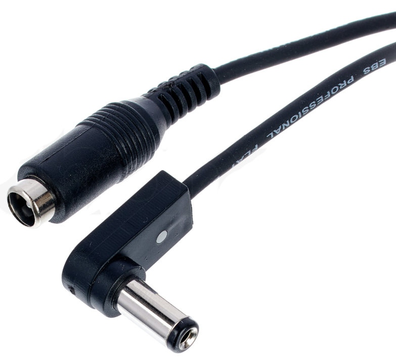 Ebs Cable Alimentation 4x Pedales Dc Power Split Flat Cable Dc-4/90f - Connector adapter - Variation 1