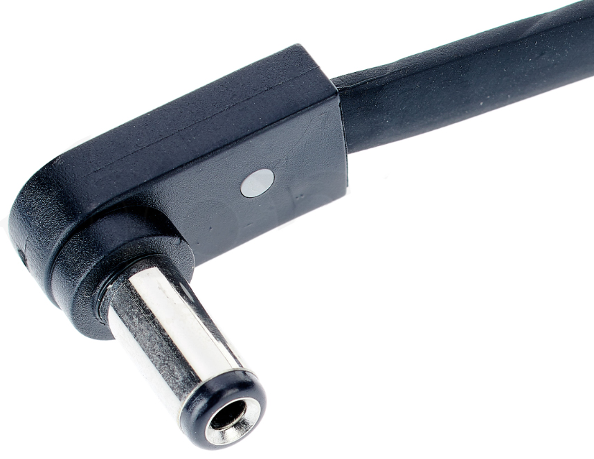 Ebs Cable Alimentation Pedale Dc Power Flat Cable Dc1-38 90/90 Coude/coude 38cm - Power supply - Variation 1