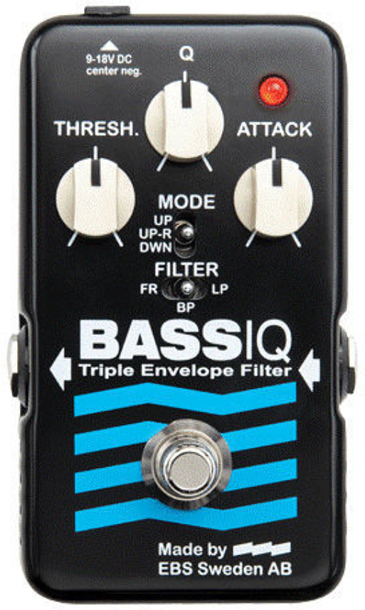 Ebs Bassiq Blue Label Envelope Filter - Wah & filter effect pedal for bass - Main picture