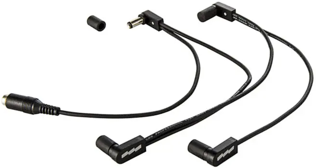 Ebs Cable Alimentation 4x Pedales Dc Power Split Flat Cable Dc-4/90f - Connector adapter - Main picture