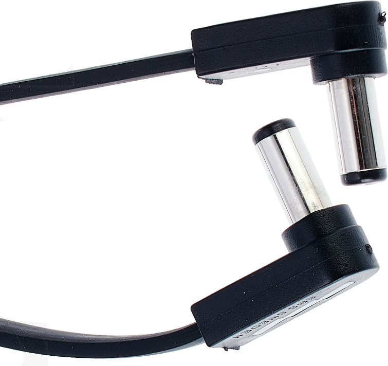 Ebs Cable Alimentation Pedale Dc Power Flat Cable Dc1-18 90/90 Coude/coude 18cm - Power supply - Main picture