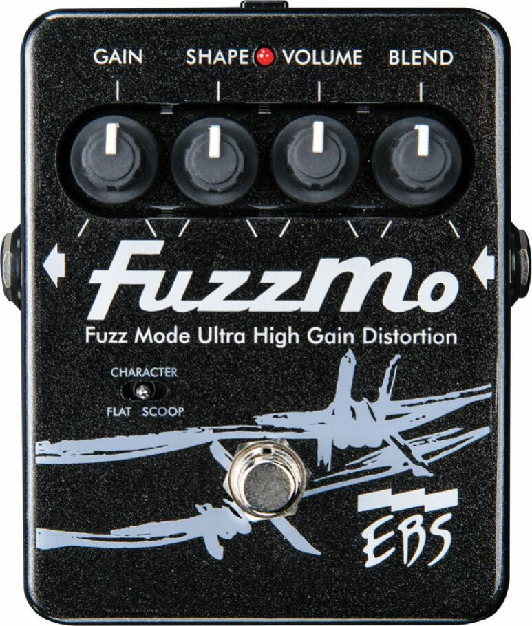 Ebs Fuzzmo Fuzz Mode Distorsion - Overdrive, distortion, fuzz effect pedal for bass - Main picture