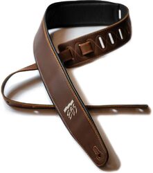 Guitar strap Ebs                            Sangle cuir Smooth Bourbon Brown