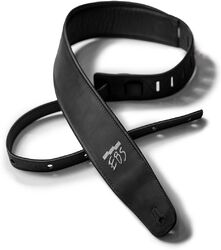 Guitar strap Ebs                            Sangle cuir Smooth Mat Black