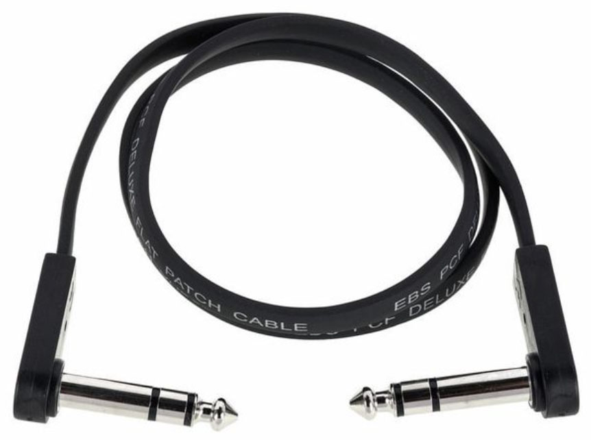 Ebs PCF Deluxe Stereo TRS Flat Patch Cable DLS58 Patch