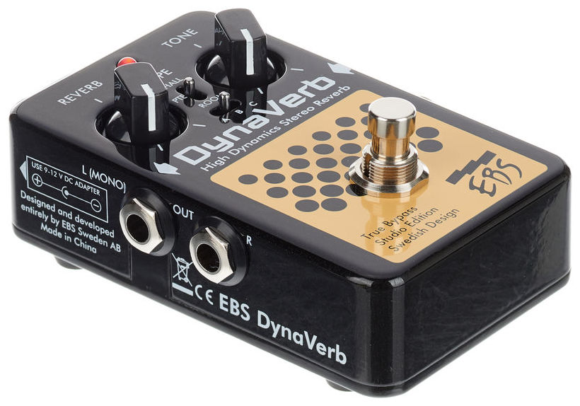 Ebs Dynaverb Studio Edition Reverb, delay  echo effect pedal