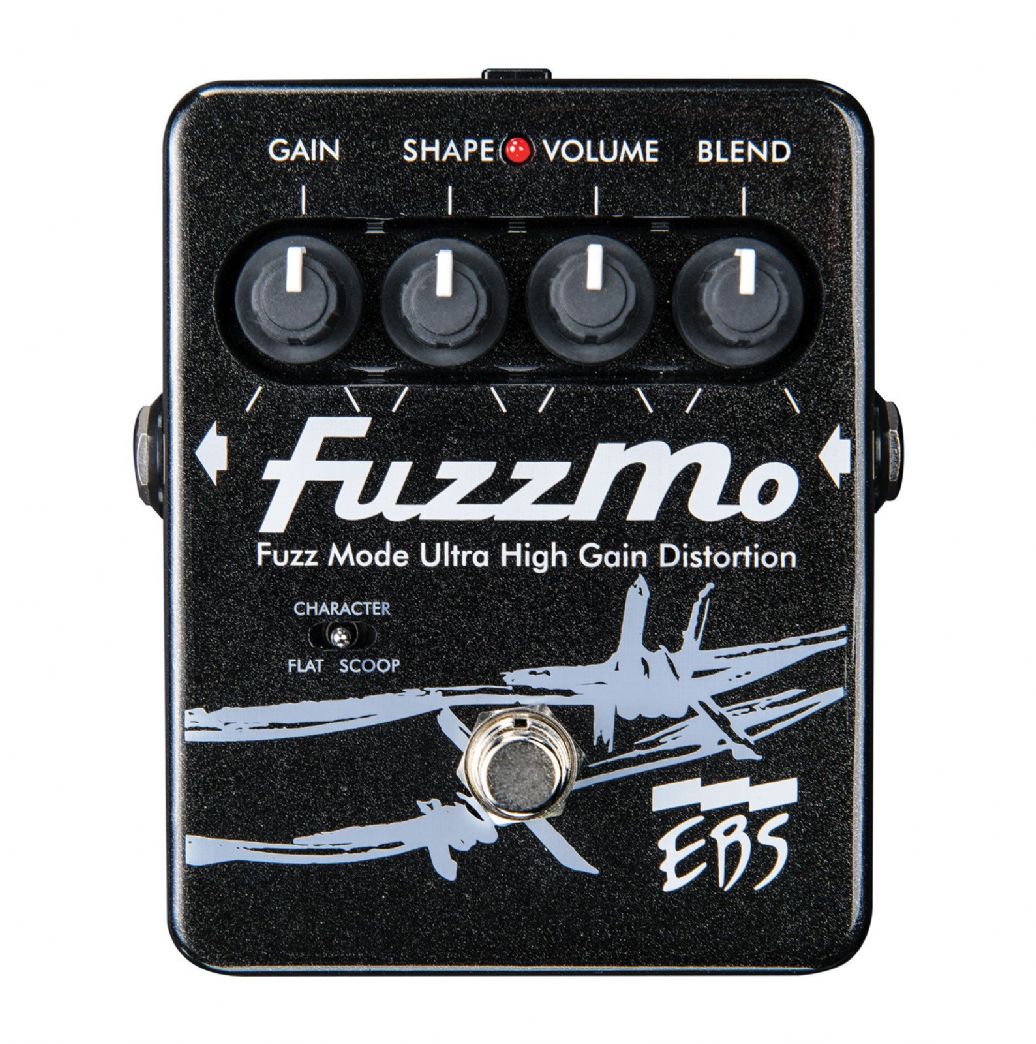 Ebs Fuzzmo Fuzz Mode Distorsion - Overdrive, distortion, fuzz effect pedal for bass - Variation 1