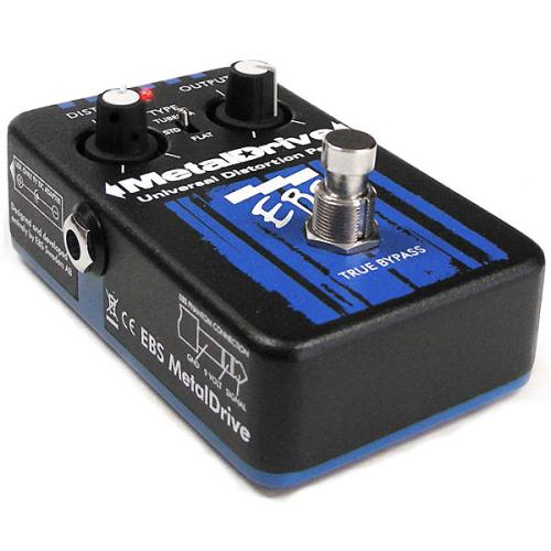 Ebs MetalDrive Overdrive, distortion, fuzz effect pedal for bass