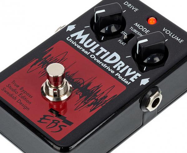 Overdrive, distortion, fuzz effect pedal for bass Ebs                            MultiDrive Studio Edition