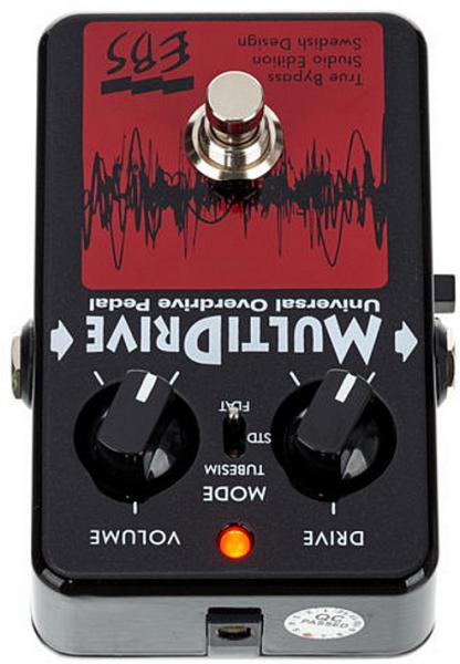 Overdrive, distortion, fuzz effect pedal for bass Ebs                            MultiDrive Studio Edition
