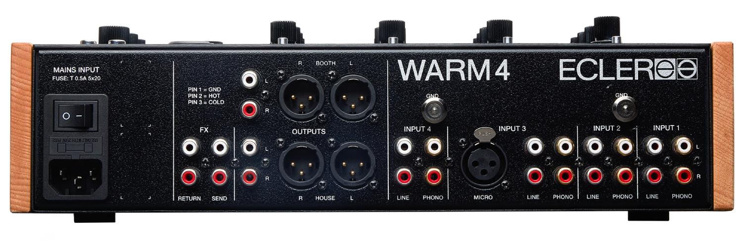 Ecler Warm 4 - DJ mixer - Variation 2