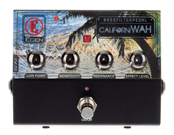 Wah & filter effect pedal for bass Eden CaliforniWah