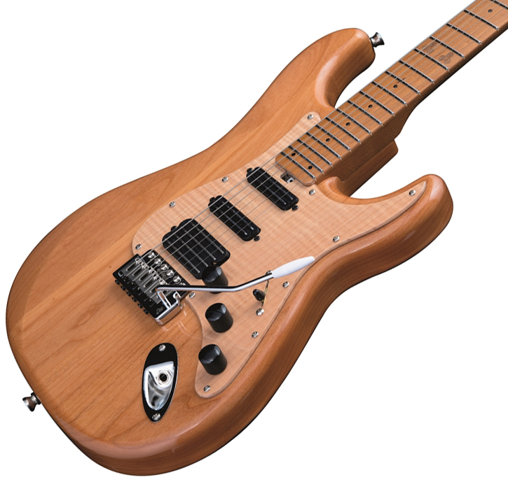 Eko Aire Standard Original Hss Trem Mn - Natural - Str shape electric guitar - Variation 2