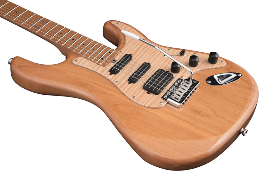 Eko Aire Standard Original Hss Trem Mn - Natural - Str shape electric guitar - Variation 3