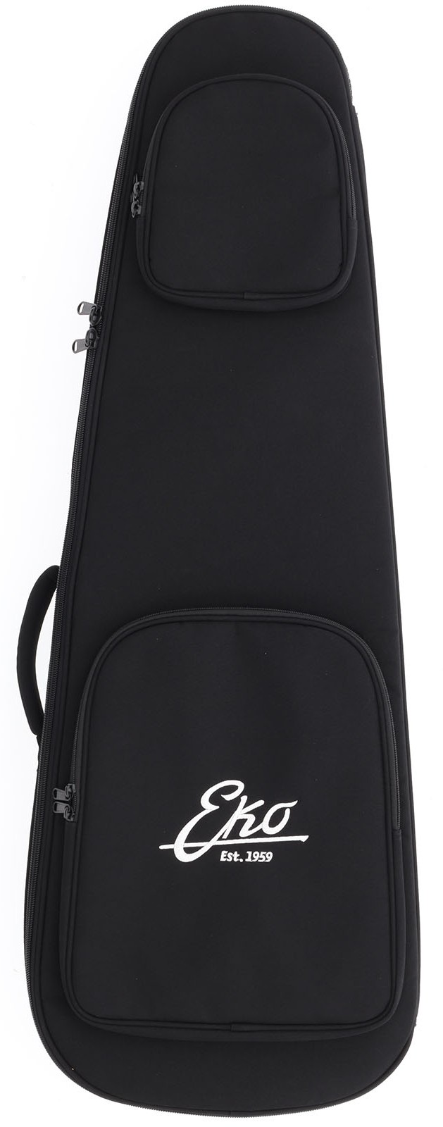 Eko Aurora 400 Trem Hh Mn - Flamed Amber Burst - Str shape electric guitar - Variation 4