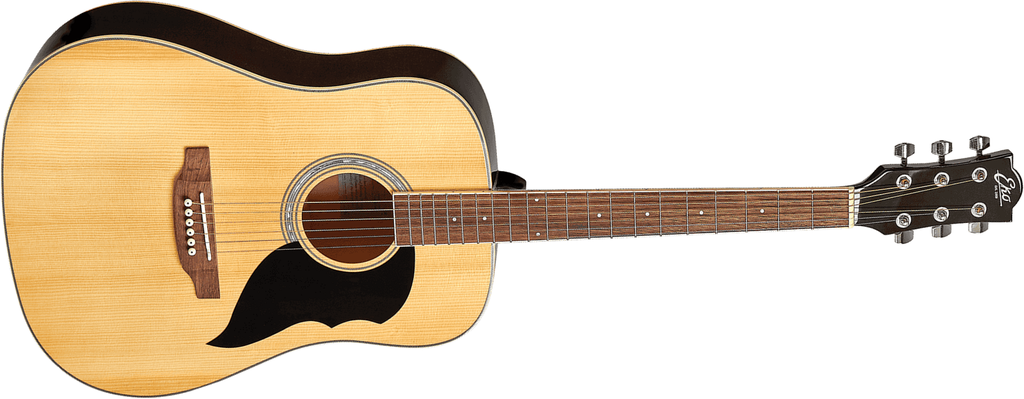 Eko Ranger 6 Dreadnought - Naturel - Acoustic guitar & electro - Main picture