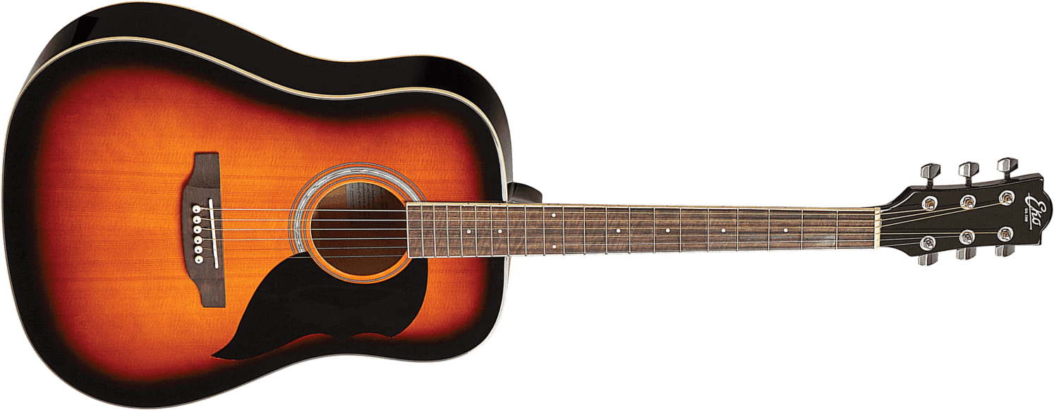 Eko Ranger 6 Dreadnought - Brown Sunburst - Acoustic guitar & electro - Main picture