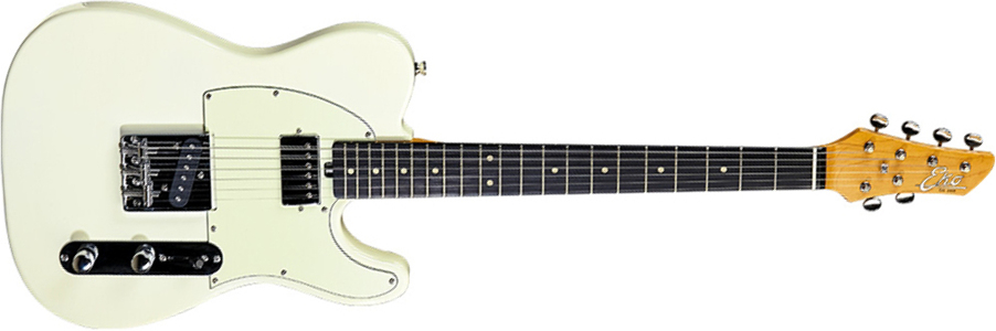 Eko Tero V-nos Original Sh Ht Wpc - Olympic White - Tel shape electric guitar - Main picture