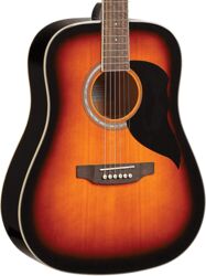 Folk guitar Eko Ranger 6 Dreadnought - Brown sunburst