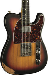 Tel shape electric guitar Eko Original Tero Relic - Sunburst