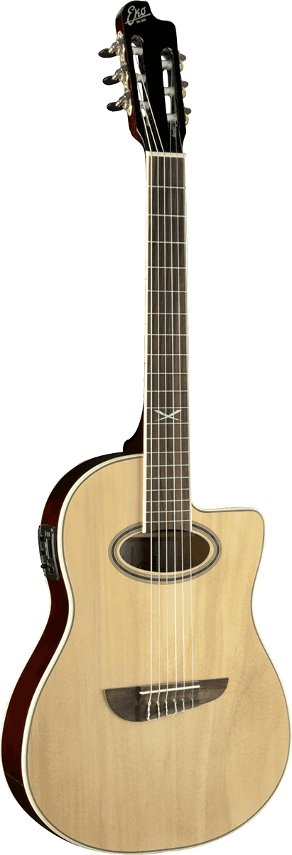 Eko N100cwe Nylon Electro Cutaway - Naturel - Classical guitar 4/4 size - Variation 1