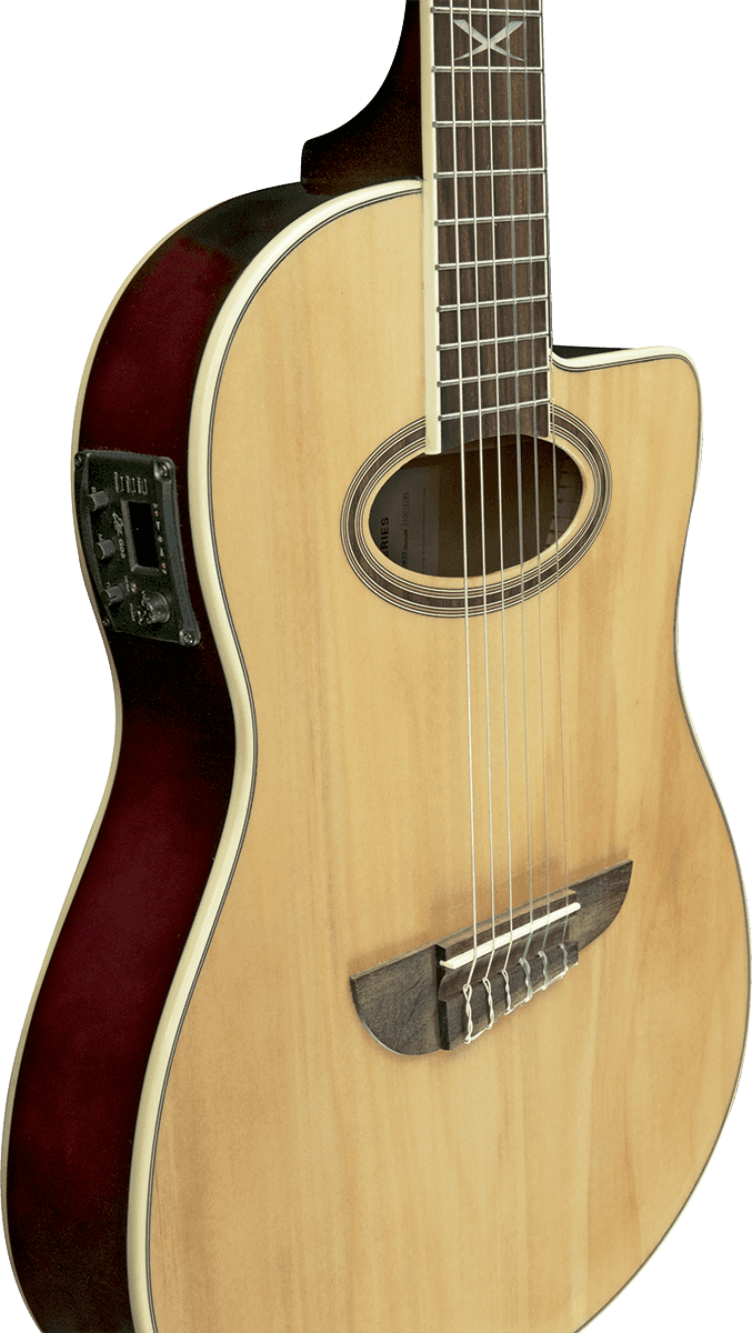 Eko N100cwe Nylon Electro Cutaway - Naturel - Classical guitar 4/4 size - Variation 3