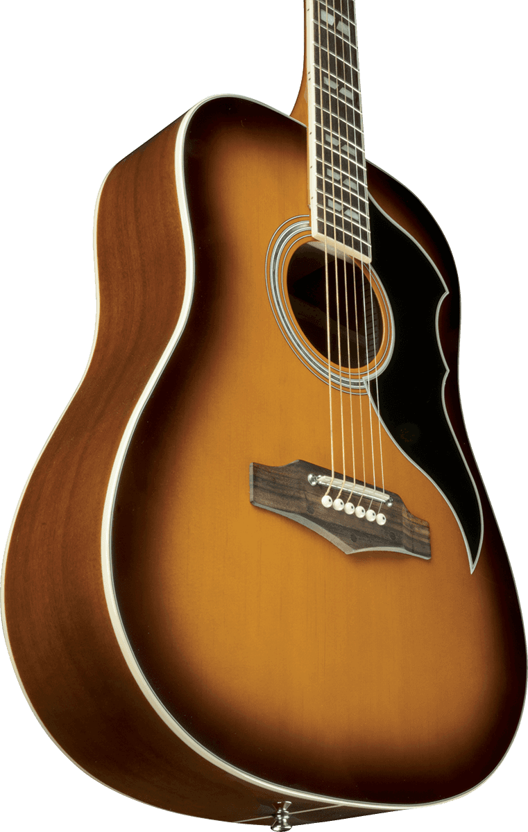 Eko Ranger Vr Vi Epicea Sapelli - Honey Burst - Acoustic guitar & electro - Variation 3