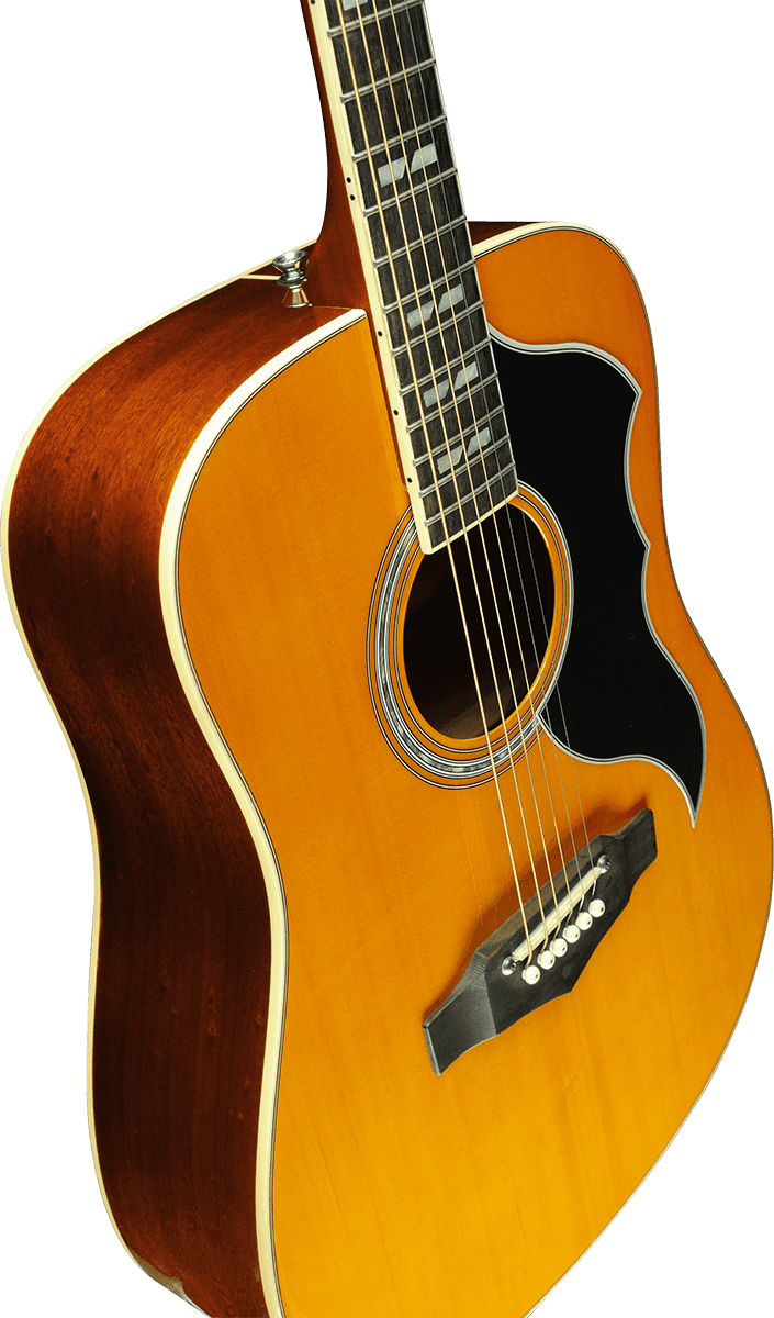 Eko Ranger Vr Vi Epicea Sapelli - Vintage Natural - Acoustic guitar & electro - Variation 4