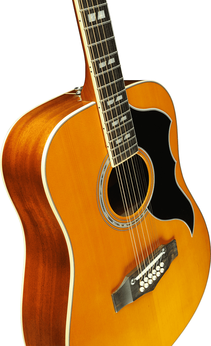 Eko Ranger Vr Xii 12-cordes Electro - Vintage Natural - Electro acoustic guitar - Variation 2