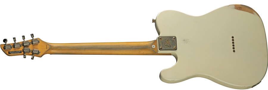 Eko Tero Relic Original Sh Ht Wpc - Olympic White - Tel shape electric guitar - Variation 1