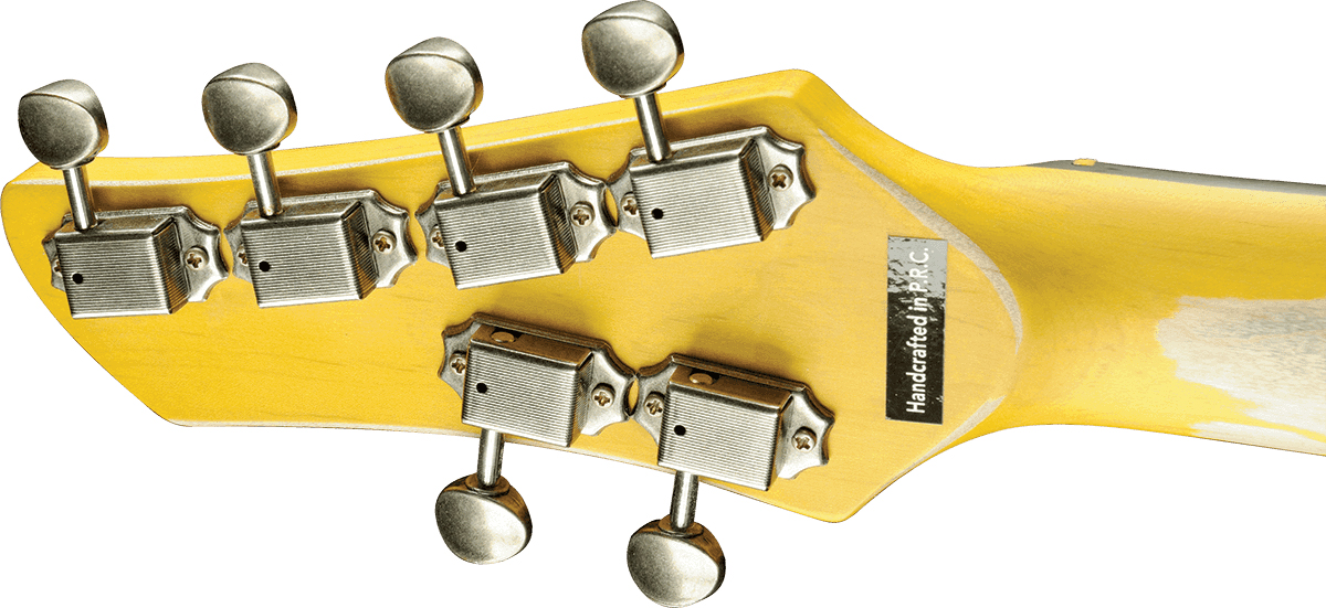Eko Original Tero Relic olympic white Tel shape electric guitar