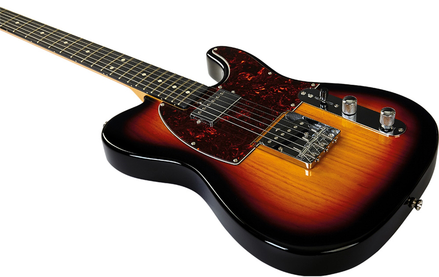 Eko Tero V-nos Original Sh Ht Wpc - Sunburst - Tel shape electric guitar - Variation 3