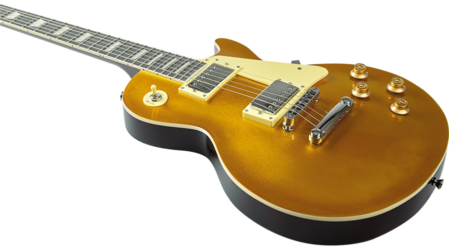Eko Vl-480 Tribute Starter 2h Ht Wpc - Aged Gold Sparkle - Tel shape electric guitar - Variation 3
