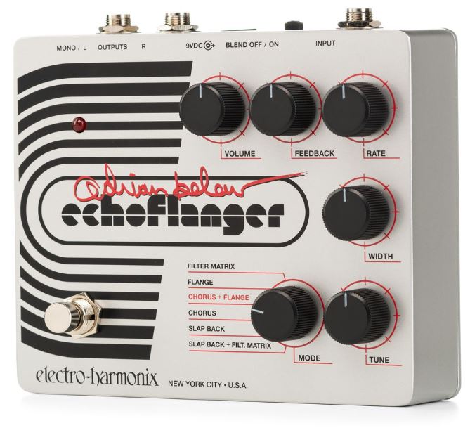 Electro Harmonix Adrien Belew Echoflanger Ltd - Modulation, chorus, flanger, phaser & tremolo effect pedal - Variation 2