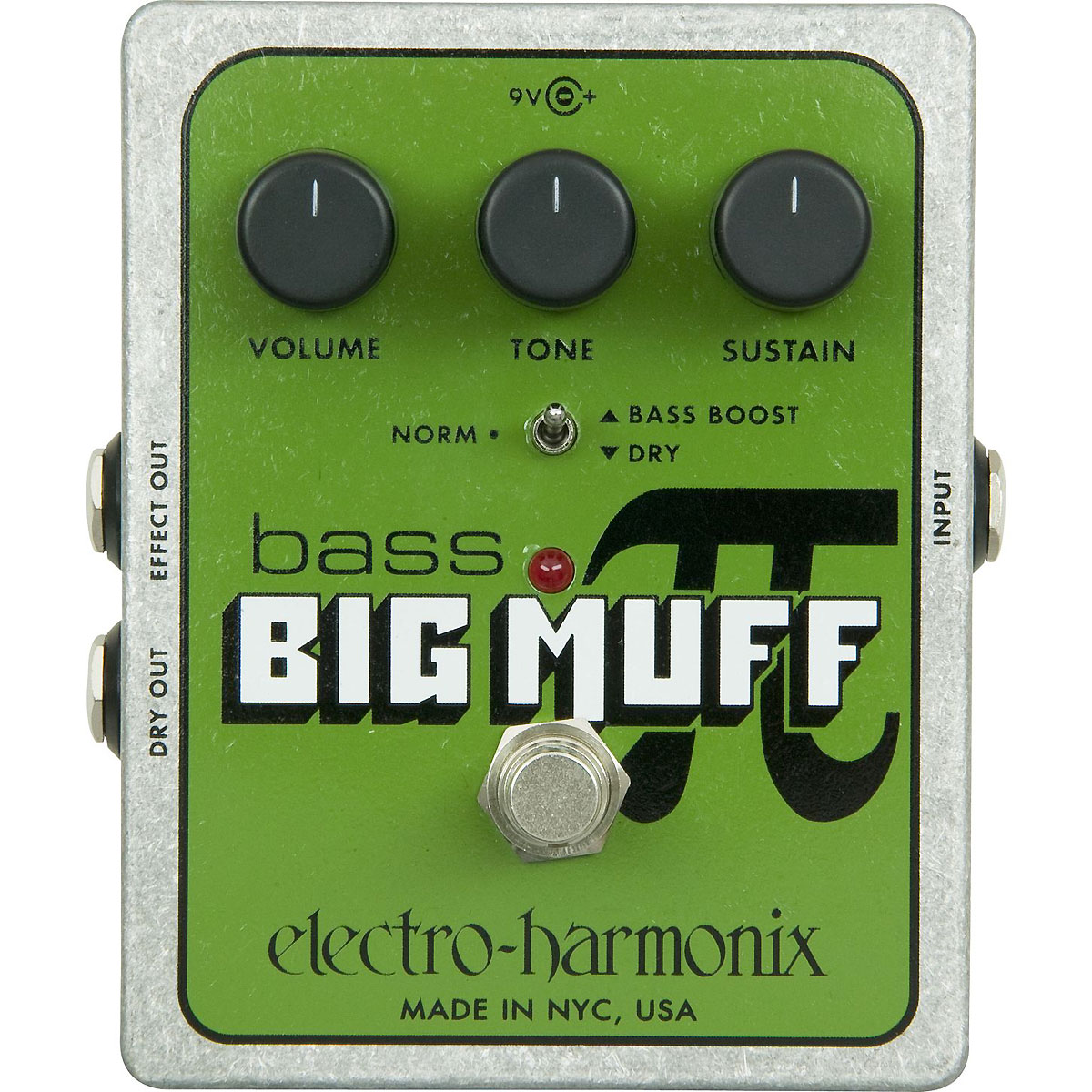Electro Harmonix Bass Big Muff Pi Distorsion Sustainer - Overdrive, distortion, fuzz effect pedal for bass - Variation 1