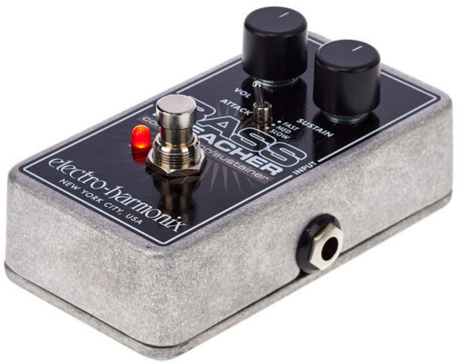 Electro Harmonix Bass Preacher Compressor Sustainer - Compressor, sustain & noise gate effect pedal for bass - Variation 2
