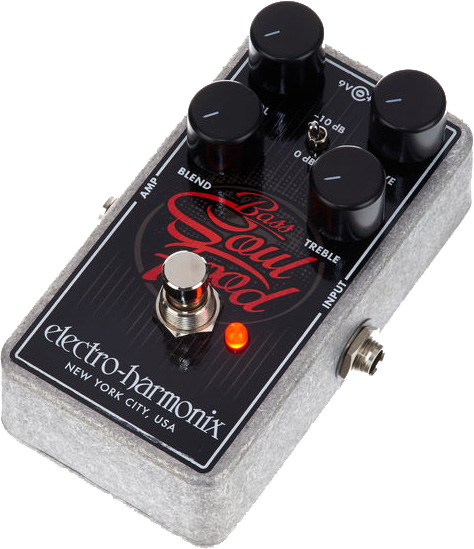 Overdrive, distortion, fuzz effect pedal for bass Electro harmonix Bass Soul Food