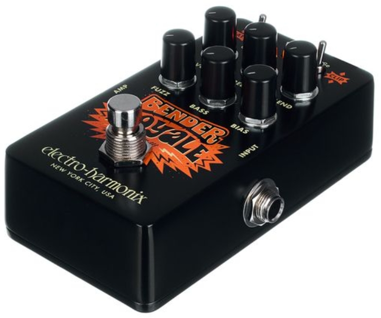 Electro Harmonix Bender Royale Germanium Fuzz Black - Overdrive, distortion & fuzz effect pedal - Variation 1