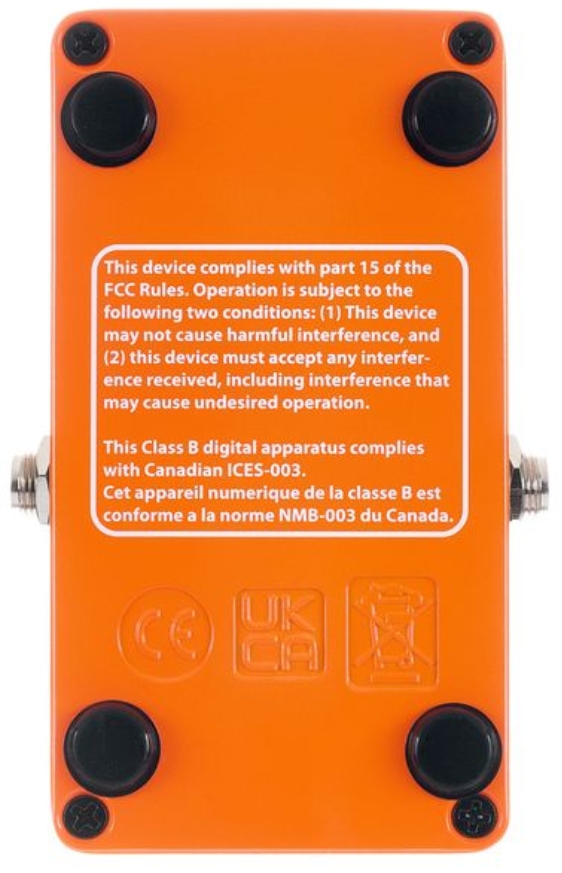 Electro Harmonix Bender Royale Germanium Fuzz Orange - Overdrive, distortion & fuzz effect pedal - Variation 3