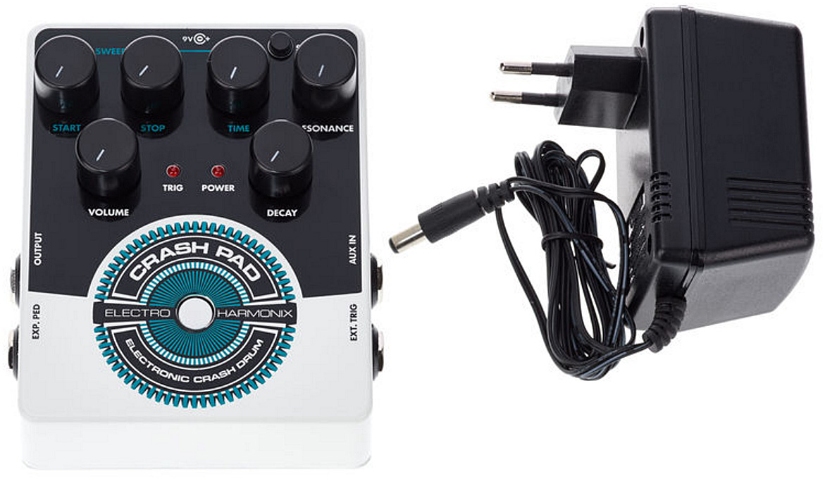 Electro Harmonix Crash Pad - Compressor, sustain & noise gate effect pedal - Variation 4