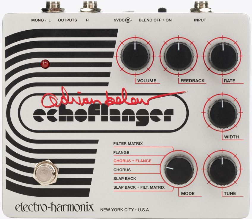 Electro Harmonix Adrien Belew Echoflanger Ltd - Modulation, chorus, flanger, phaser & tremolo effect pedal - Main picture